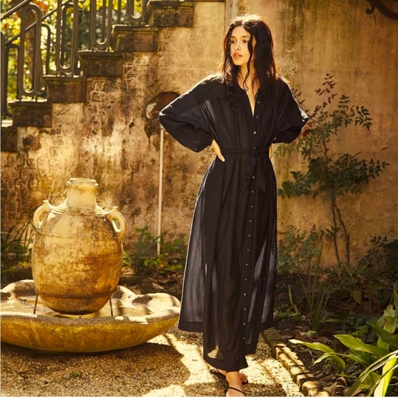 Doen | Dresses | Doen Joan Maxi Button Down Dress New Nwt | Poshmark